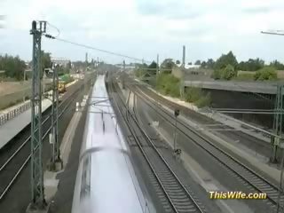 Train Fucking With Nasty Wife