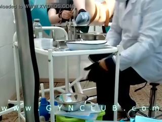 Orgazm on gyno chair