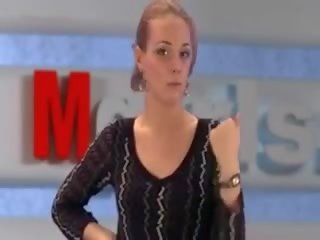 Руски москва дъщеря правене телевизия новини