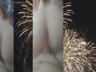 4th na july pohlaví video celebration tvář souložit a creampie