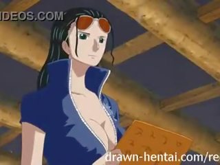 Ett brikke hentai video skitten video med nico robin