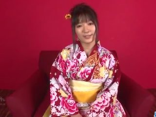 Chiharu משתוקק ל זרע ל כיסוי שלה entire כוס ו - תחת