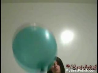 Balon cewek puncak dan balon bermain x rated video permainan
