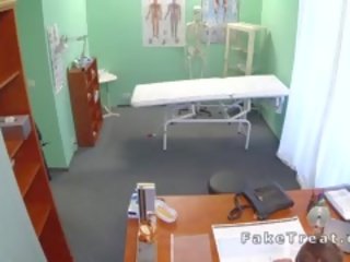 Professor Pov Fucks Short Haired Patient In Fake Hospital